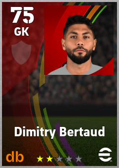Dimitry Bertaud eFootball player card