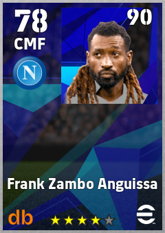 Frank Zambo Anguissa eFootball player card