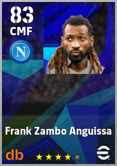 Frank Zambo Anguissa — CMF, OVR 83, MAX 90