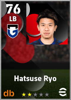 Hatsuse Ryo — LB, OVR 76, MAX 76
