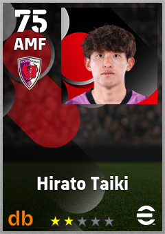Hirato Taiki — AMF, OVR 75, MAX 75