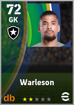 Warleson eFootball player card