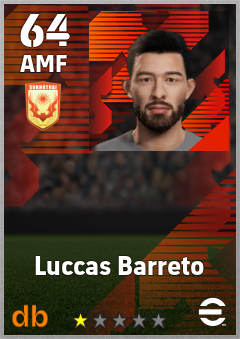 Luccas Barreto — AMF, OVR 64, MAX 64