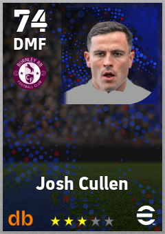 Josh Cullen eFootball player card