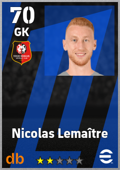 Nicolas Lemaître eFootball player card