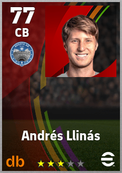 Andrés Llinás eFootball player card