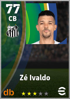 Zé Ivaldo — CB, OVR 77, MAX 77