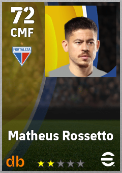 Matheus Rossetto eFootball player card