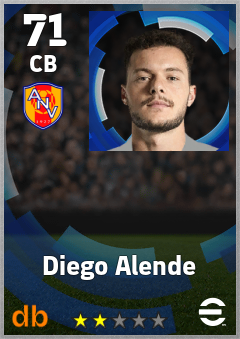 Diego Alende eFootball player card