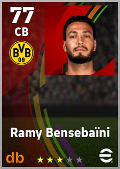 Ramy Bensebaïni eFootball player card