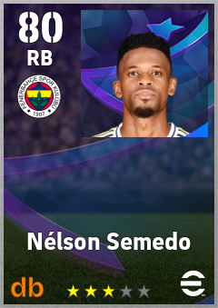 Nélson Semedo eFootball player card