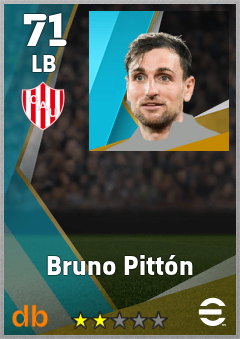 Bruno Pittón — LB, OVR 71, MAX 71