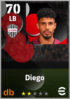 Diego eFootball player card