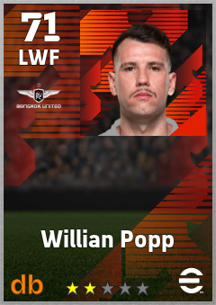 Willian Popp eFootball player card
