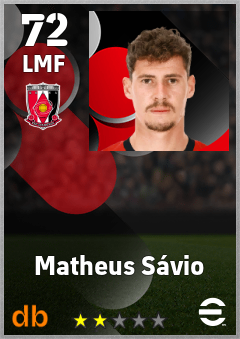Matheus Sávio eFootball player card