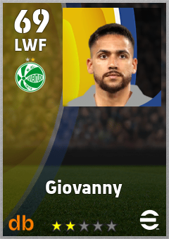 Giovanny — LWF, OVR 69, MAX 69