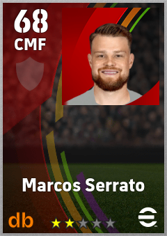 Marcos Serrato eFootball player card
