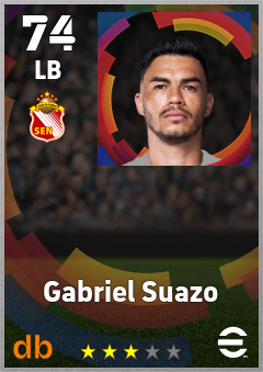 Gabriel Suazo eFootball player card
