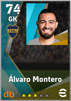 Álvaro Montero eFootball player card