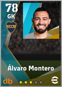 Álvaro Montero — GK, OVR 78, MAX 78