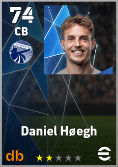Daniel Høegh eFootball player card