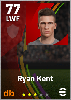 Ryan Kent eFootball player card