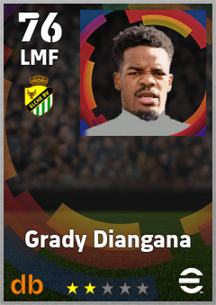 Grady Diangana — LMF, OVR 76, MAX 76