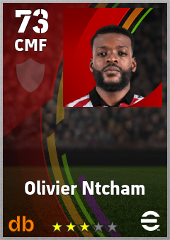 Olivier Ntcham eFootball player card