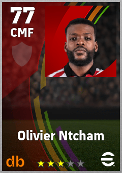 Olivier Ntcham eFootball player card