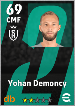 Yohan Demoncy — CMF, OVR 69, MAX 69