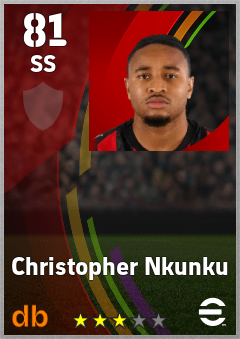 Christopher Nkunku eFootball player card
