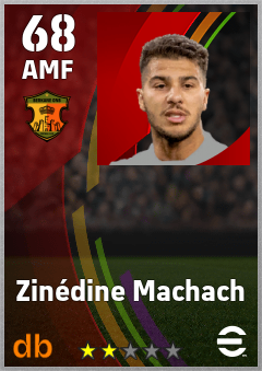 Zinédine Machach — AMF, OVR 68, MAX 68
