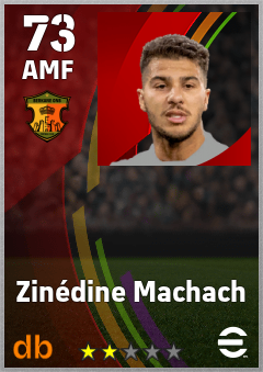 Zinédine Machach — AMF, OVR 73, MAX 73