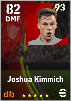 Joshua Kimmich eFootball player card