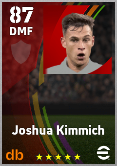 Joshua Kimmich eFootball player card