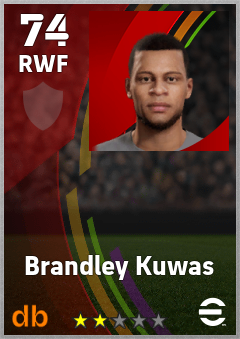 Brandley Kuwas eFootball player card