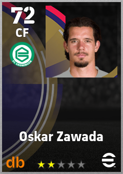 Oskar Zawada eFootball player card