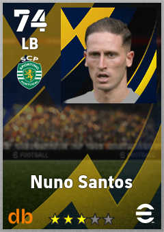 Nuno Santos eFootball player card