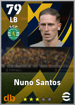 Nuno Santos eFootball player card