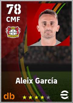 Aleix García eFootball player card