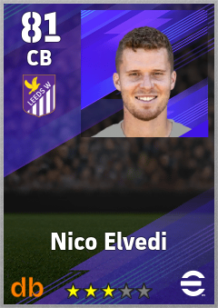 Nico Elvedi — CB, OVR 81, MAX 90