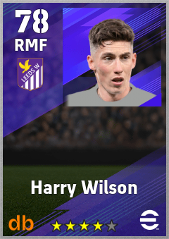 Harry Wilson eFootball player card