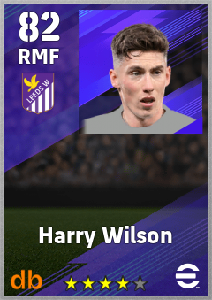 Harry Wilson — RMF, OVR 82, MAX 82