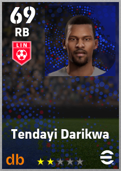 Tendayi Darikwa — RB, OVR 69, MAX 69