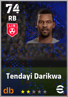 Tendayi Darikwa — RB, OVR 74, MAX 74