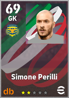 Simone Perilli — GK, OVR 69, MAX 69