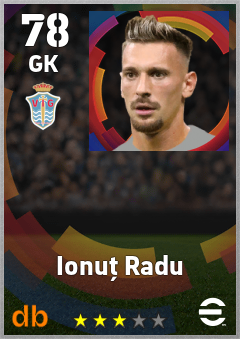 Ionuț Radu eFootball player card