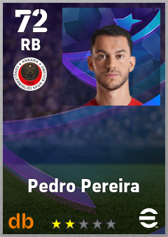 Pedro Pereira eFootball player card