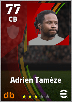 Adrien Tamèze eFootball player card