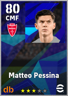 Matteo Pessina — CMF, OVR 80, MAX 80